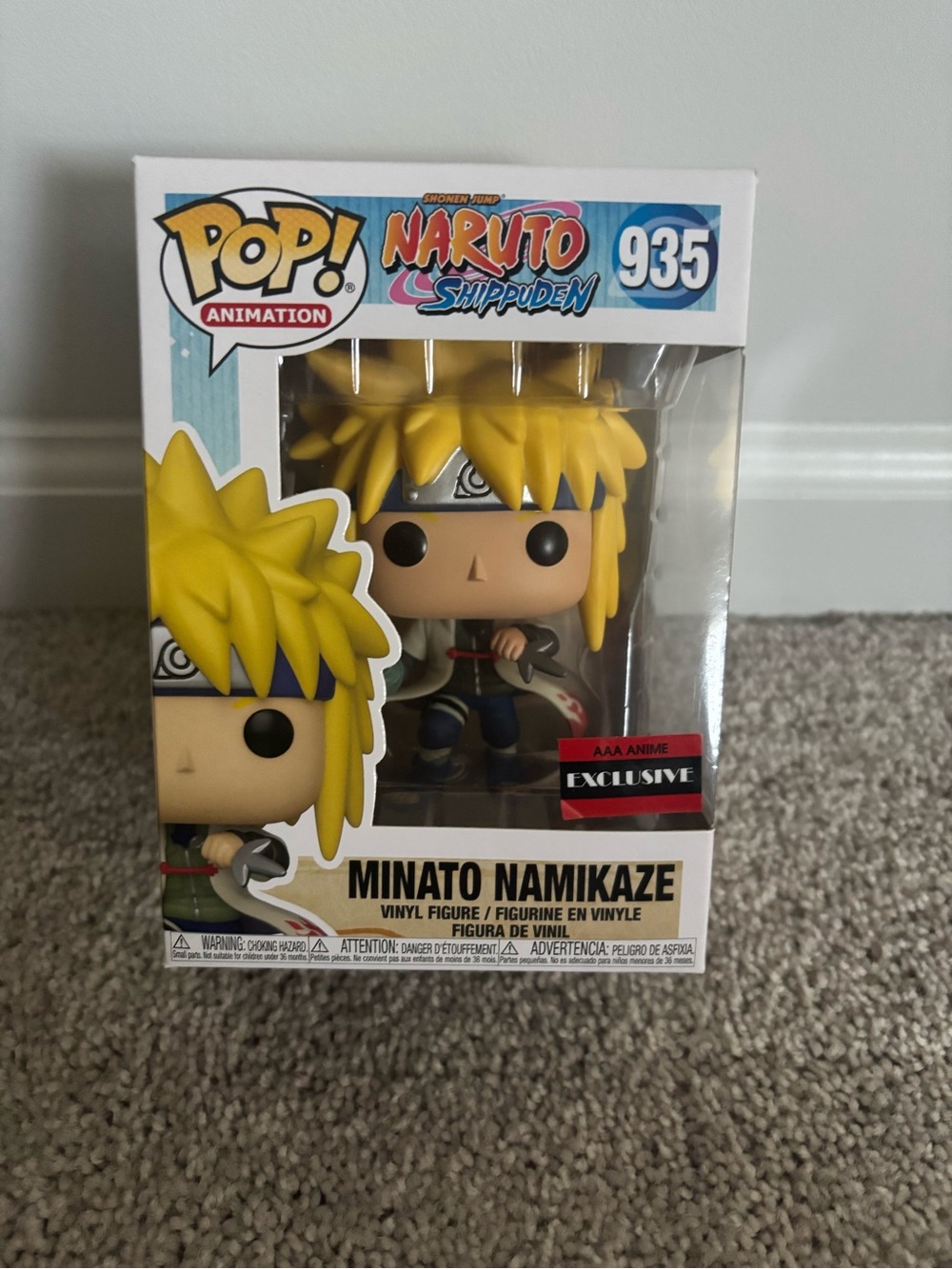 Funko Pop! Naruto Shippuden Minato Namikaze - Yellow Hair (Exclusive!)